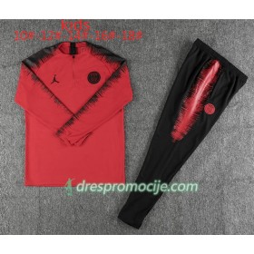 PSG Dječji Komplet Sweatshirts Jordan Crvena 2018/19